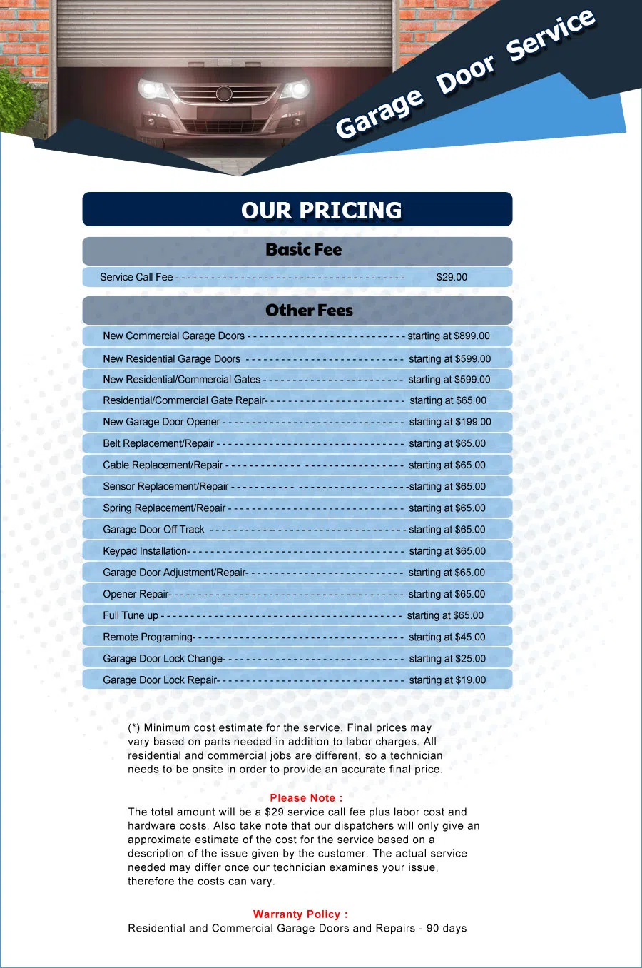 Philadelphia United Garage Door Philadelphia, PA 215-240-4252